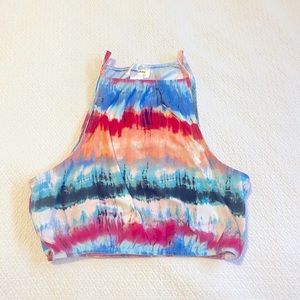 Love Addy - NWT- Medium - Cropped Tie Dye Top